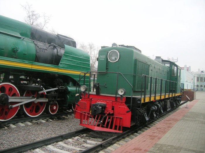 Железнодорожный музей на Рижском вокзале Москва, Россия