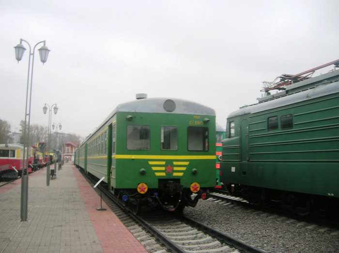 Железнодорожный музей на Рижском вокзале Москва, Россия