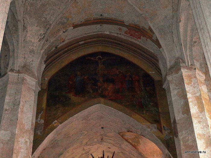 ...а еще фрески 16 века. Вильнюс, Литва