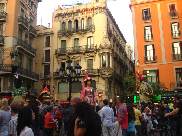 La Merca - карнавал в Басрелоне Барселона, Испания