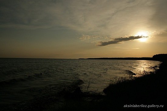 Закат на Рыбинке // Июнь 2009 Ярославская область, Россия