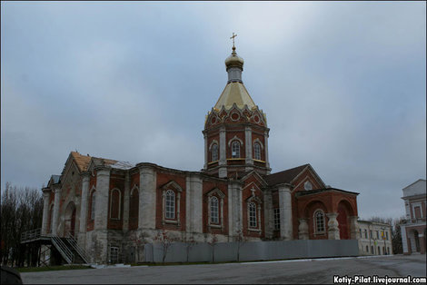Церковь в центре города Касимов, Россия