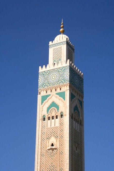 Минарет мечети Султана Хасана Марокко
