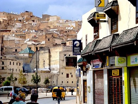 Белый город Фес Марокко
