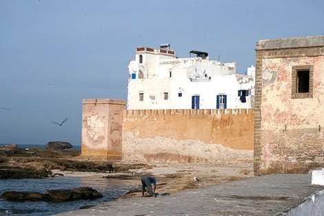 Эссувейра - португальский форт на берегу океана Марокко