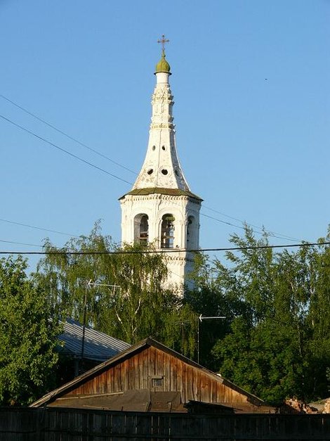 50. Колокольня Скорбященской церкви (1750г.) Россия