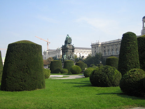 площадь Марии-Терезии Вена, Австрия