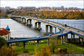 Полуторакиламетровый мост через Волгу.