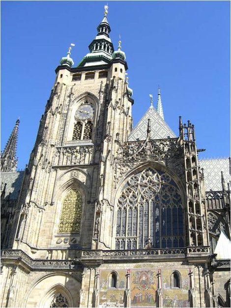 Вид собора Святого Вита Прага, Чехия