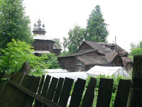 20 Остатки музея деревянного зодчества Россия