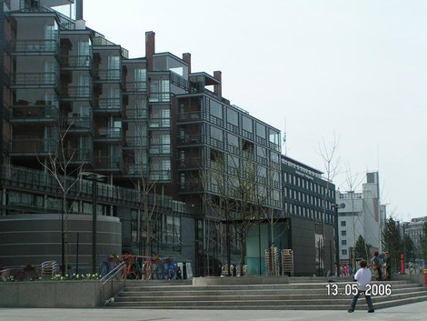Пример модернистской архитектуры Хельсинки, Финляндия