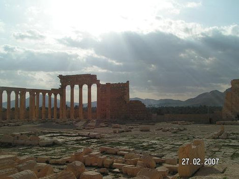 Луч света Тадмур (Пальмира), Сирия