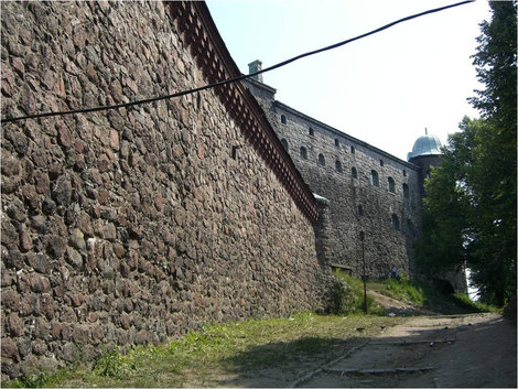 Стены крепости Выборг, Россия