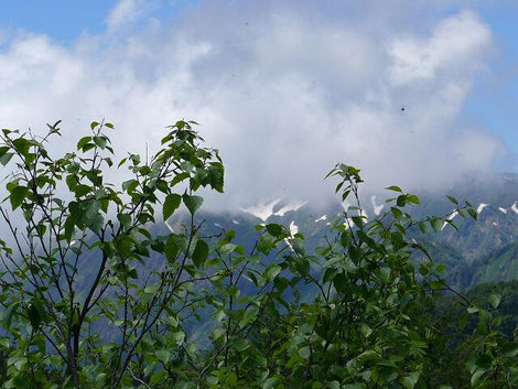 Летом погода в горах переменчива Сочи, Россия