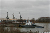 Заброшенный порт в Борковском затоне