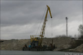 Заброшенный порт в Борковском затоне