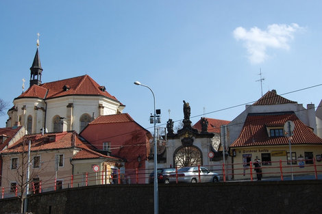 Ворота в Пражский град Чехия