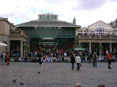 Рынок Ковент-Гарден Лондон, Великобритания