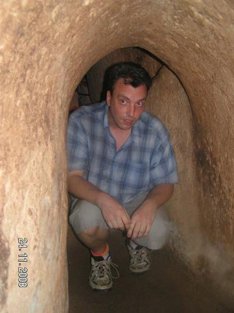 В тоннеле Хошимин, Вьетнам