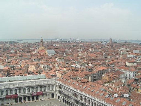 Крыши Венеции Венеция, Италия