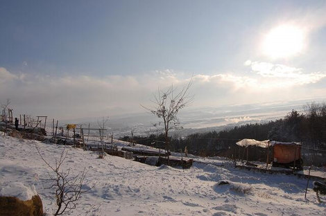 Панорама Кисловодска с горы Кольцо Кисловодск, Россия