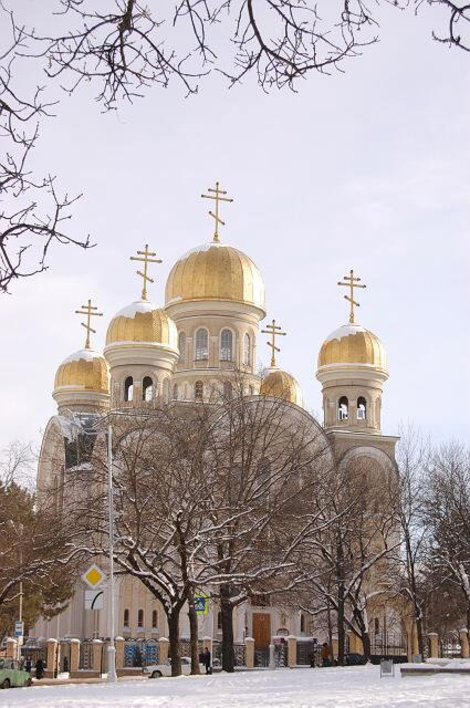 Святоникольский собор днем Кисловодск, Россия
