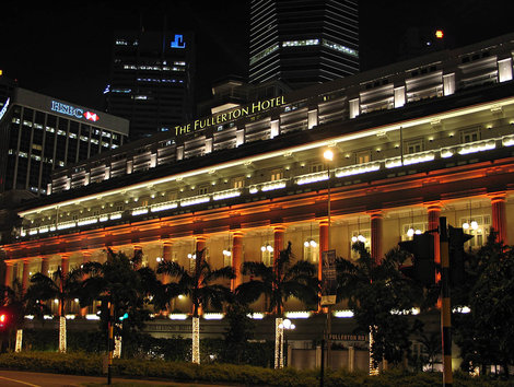 В центре Сингапура много дорогих отелей Сингапур (город-государство)