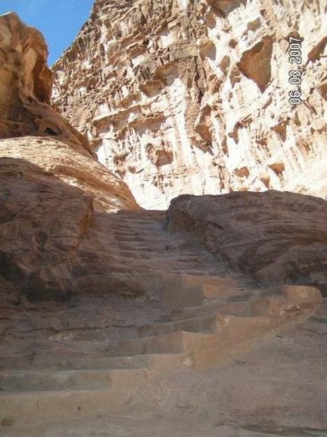 Лестница в небо Петра, Иордания