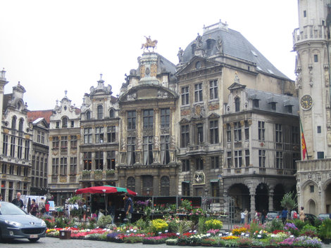 площадь Гранд-Пляс Брюссель, Бельгия