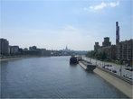 Пейзажи Москвы с моста