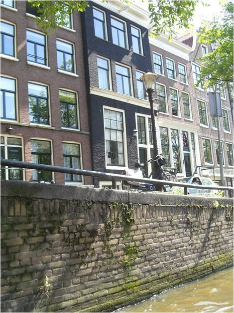 Традиционные амстердамские дома Амстердам, Нидерланды