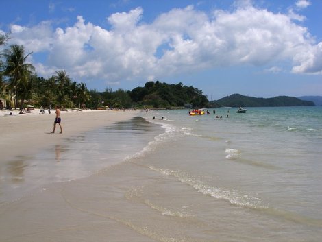 Пляж Сенанг Лангкави остров, Малайзия