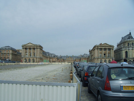 Версальский дворец снаружи Париж, Франция