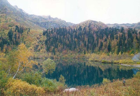 озеро Кардывач Сочи, Россия