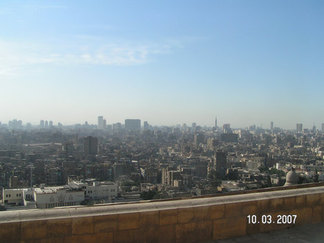 Вид на город Каир, Египет