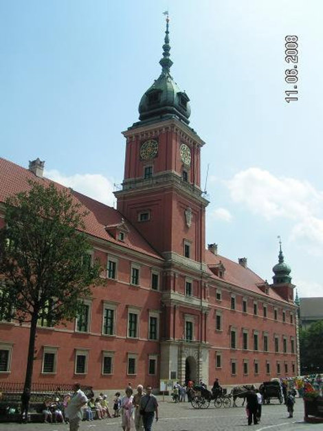 Башня королевского дворца Варшава, Польша