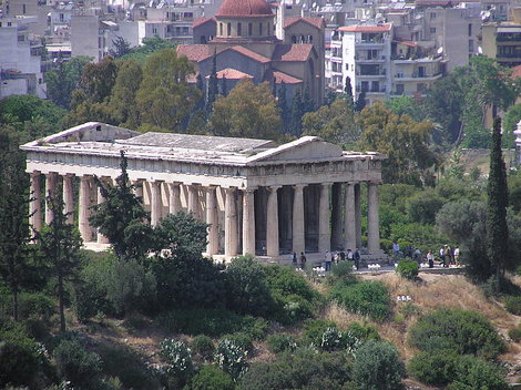 Тесейон и Агора Афины, Греция