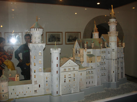 макет замка Фюссен, Германия