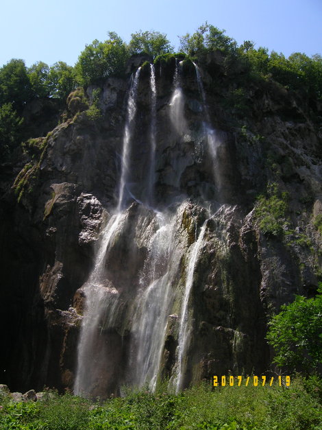 водопады Национальный парк Плитвицкие озёра, Хорватия