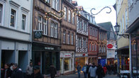 Типичная улица старинного немецкого городка