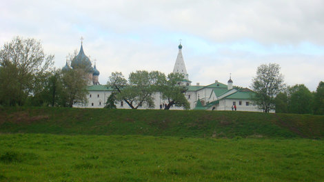 Вид на Кремль Суздаль, Россия