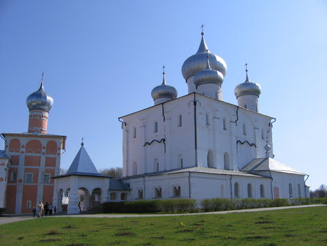 Варлаамо-Хутынский монастырь Великий Новгород, Россия