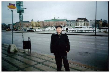 Стокгольм. Вид на город с набережной возле Королевского дворца Тре крунур Стокгольм, Швеция