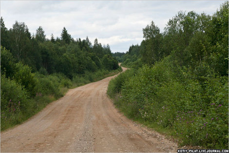 Старая дорога Тверская область, Россия