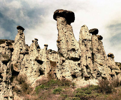 Каменные грибы Республика Алтай, Россия