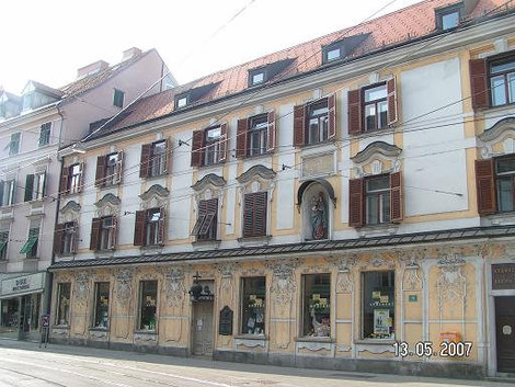 Расписной домик Грац, Австрия