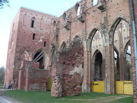 Руины Думского собора. Тарту, Эстония