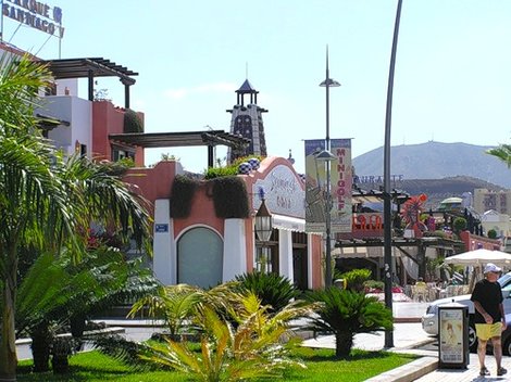 Вид ресторана El Faro (маяк) Лас-Америкас, остров Тенерифе, Испания