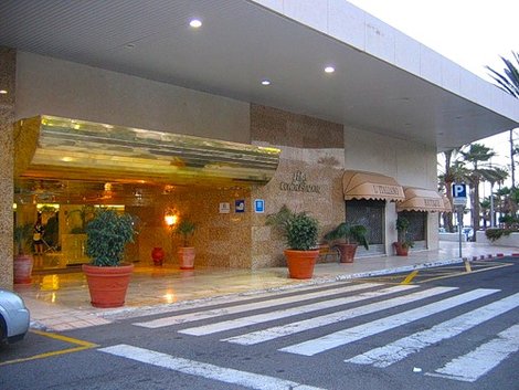 Вход в отель Конкистадор Лас-Америкас, остров Тенерифе, Испания