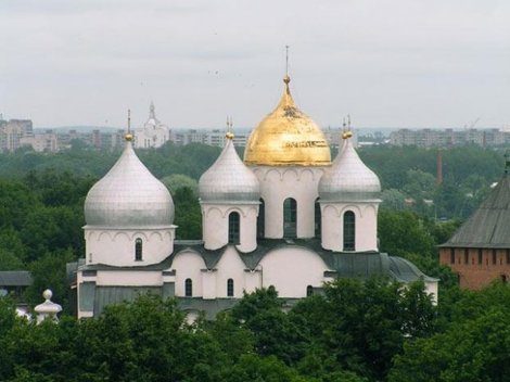 Главный собор Великого Новгорода -Софийский. Великий Новгород, Россия